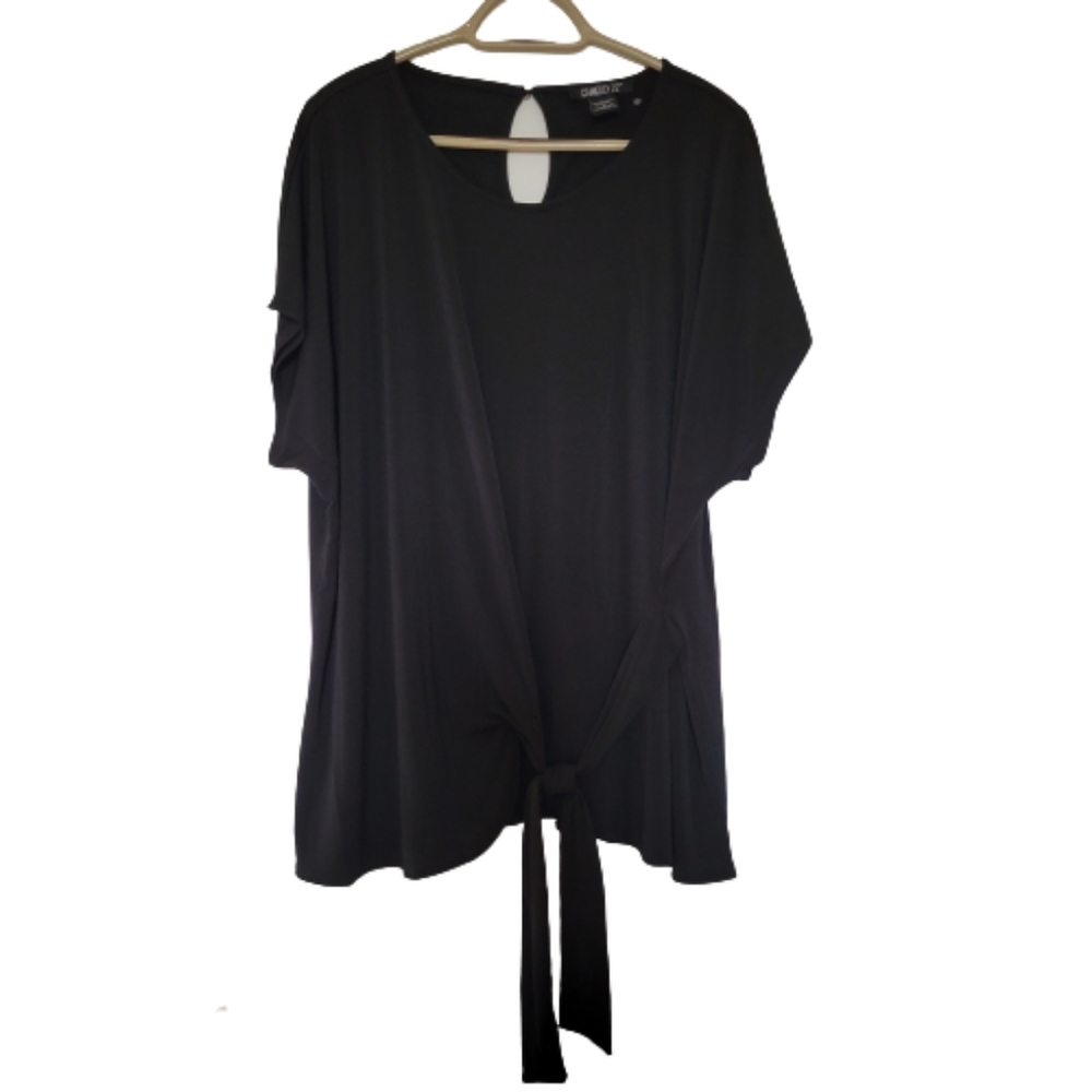 Gramercy 22 Keyhole Back Tie Fron Top